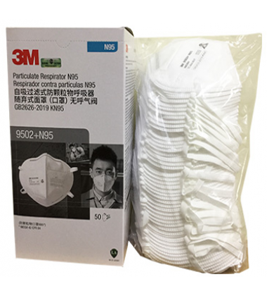 3M Particulate Respirator 9502+ (N95)